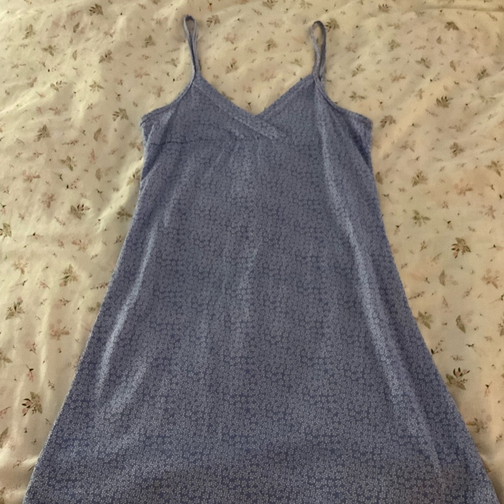 Blue Lace Chemise Soft adorble dress